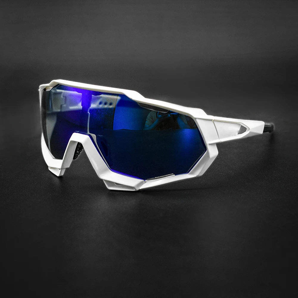 Брендовые спортивные велосипедные очки с 3 линзами скоростные мужские женские