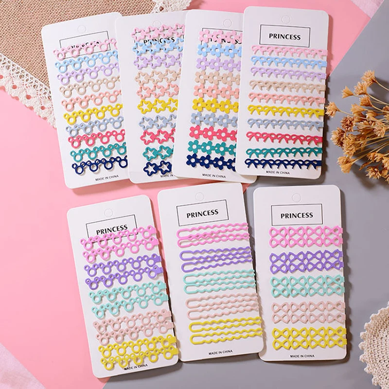 Мультяшные заколки для волос девочек и женщин 10 шт./компл.| |