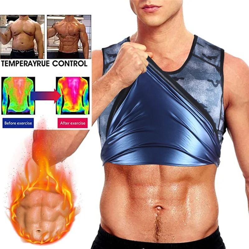 

Men Neoprene Sweat Sauna Vest Camouflage Body Shapers Vest Waist Trainer Slimming Vest Shapewear Waist Shaper Corset For Women