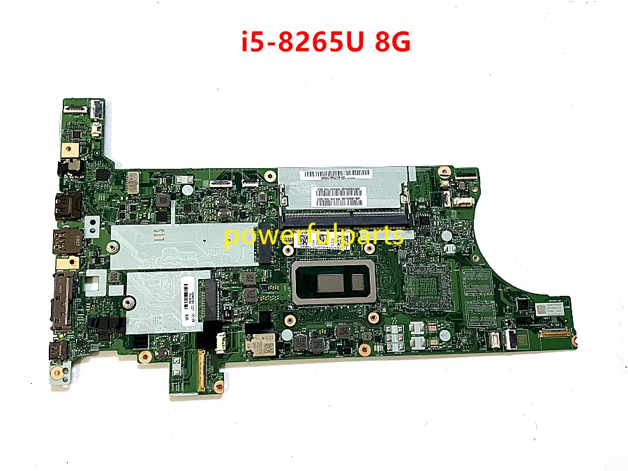 

100% working for thinkpad T490 T590 laptop motherboard with i5-8265U cpu + 8G ram FRU: 02HK923 FT490 NM-B901 mainboard tested ok