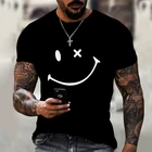 2021 дизайнерская простая футболка с улыбающимся лицом, смешной и юмористический дизайн, мужская и женская футболка, некачественные стильные футболки, размеры