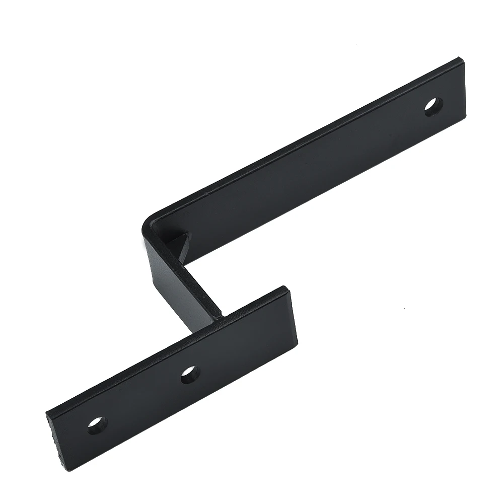 

Rail Sliding Door Bracket Double Track Big Wheel Kit Barn Hardware Black