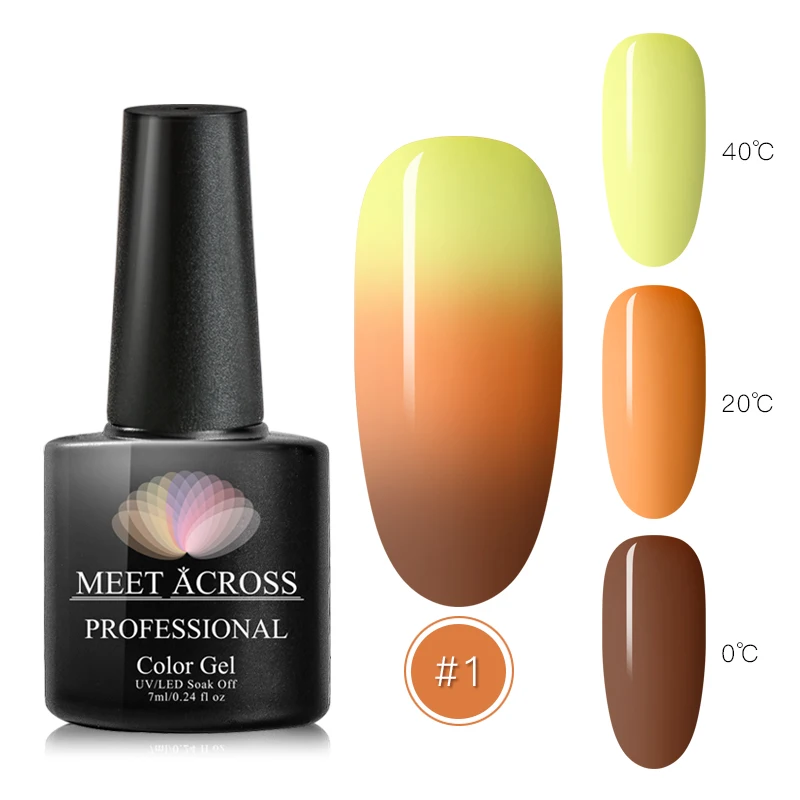Термальный ультра-тонкий гель для ногтей с блестками лак 3 цвета Температурный гель для изменения цвета лак впитывающийся гель для ногтей - Цвет: TH321