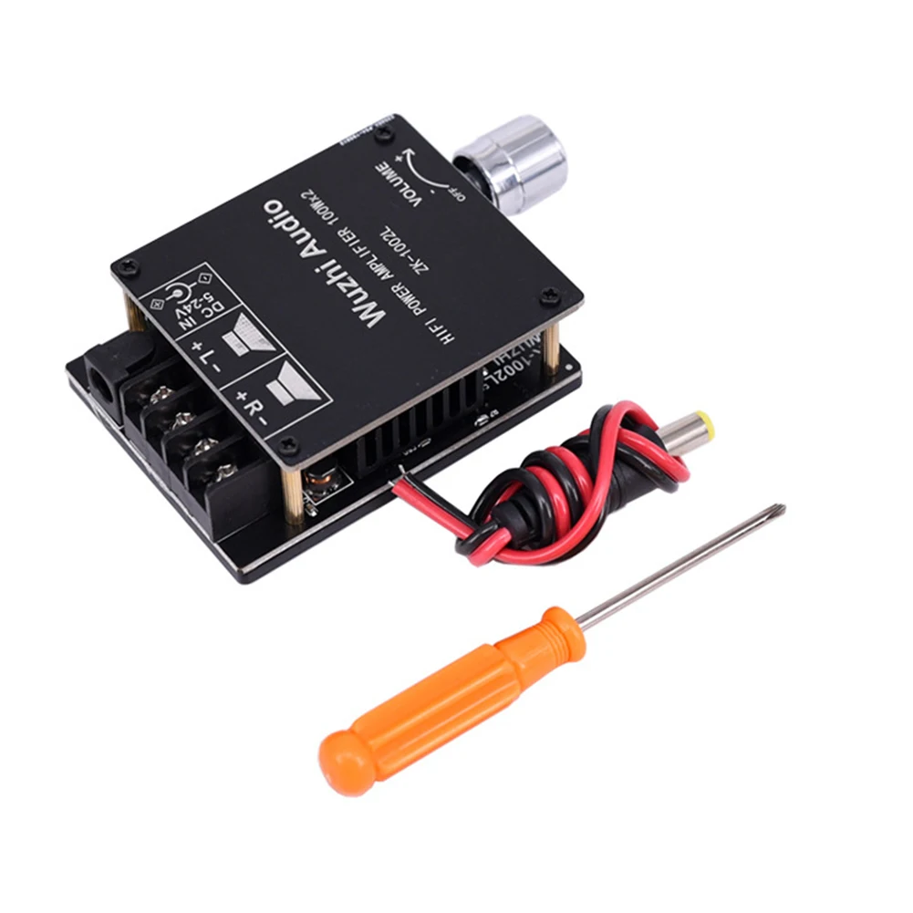 ZK-1002L/ZK-502L 2X100W/50W Mini Dual Channel Bluetooth 5 0 беспроводная аудиомощность плата цифрового