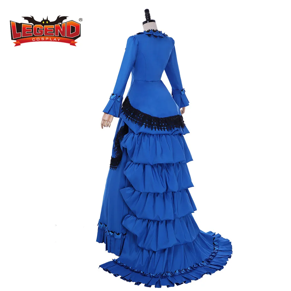 Женское платье в викторианском стиле винтажное готическое времен Гражданской