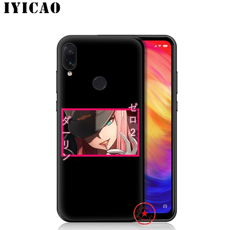 Мягкий чехол IYICAO Darling in the FranXX для Xiaomi Redmi Note 8 7 6 5 Pro 5A 4X силиконовая задняя крышка |