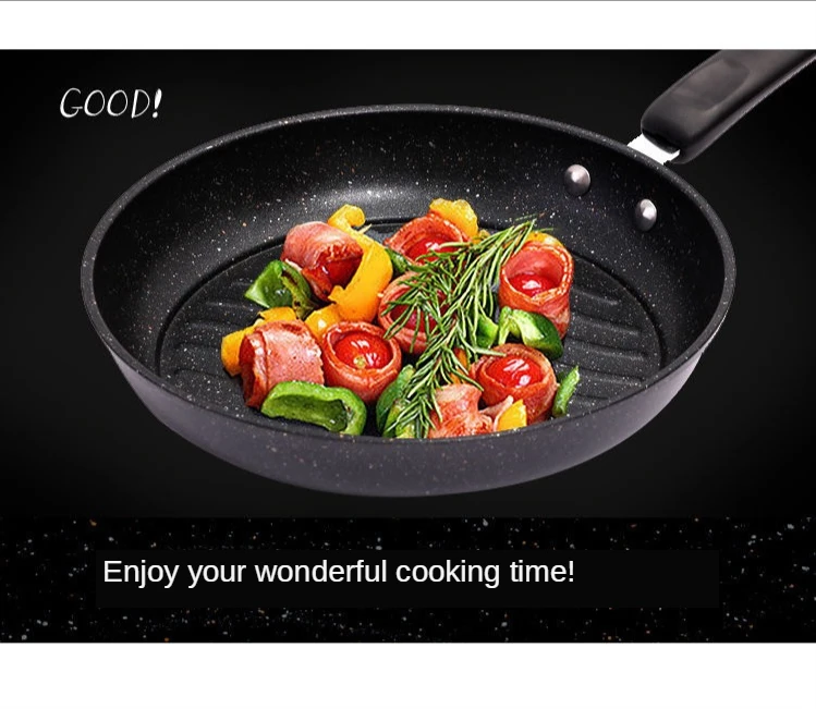

Non Stick Pan Frying Steak Eggs Pancakes Cook Universal Stoves Cast Iron Pans Light Kitchen Affordable Payment Delicious Food