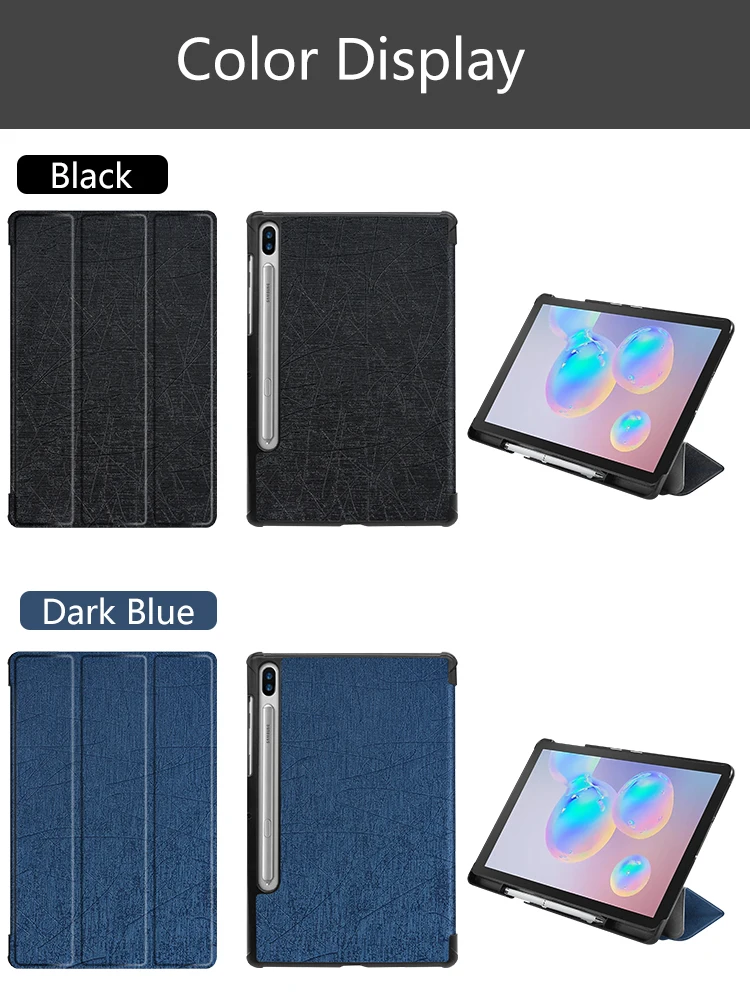 Чехол для samsung galaxy Tab S6 SM-T860 SM-T865 чехол для samsung galaxy 10,5 S5E SM-T725 T720 со слотом для ручки