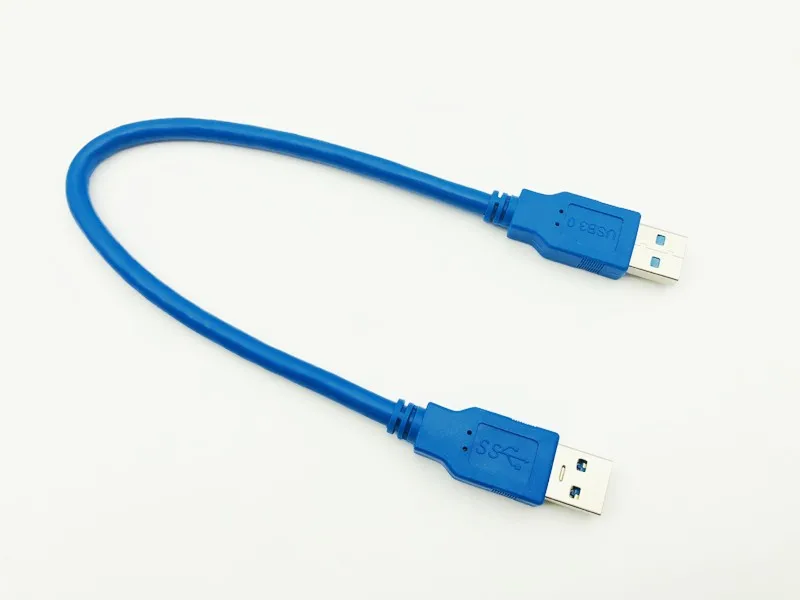 

5pcs 30cm USB 3.0 Cable Male To Male USB Extension Cable Super Speed USB 3.0 Extender Data Cabo Cord For HDD PC Computer Mining