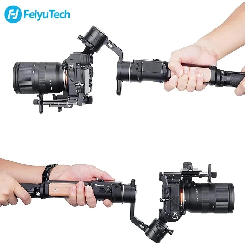 FeiyuTech AK2000C 3 оси Бесщеточный Стабилизатор камеры Gimbal DSLR ручной VLOG съемки для Lumix Canon