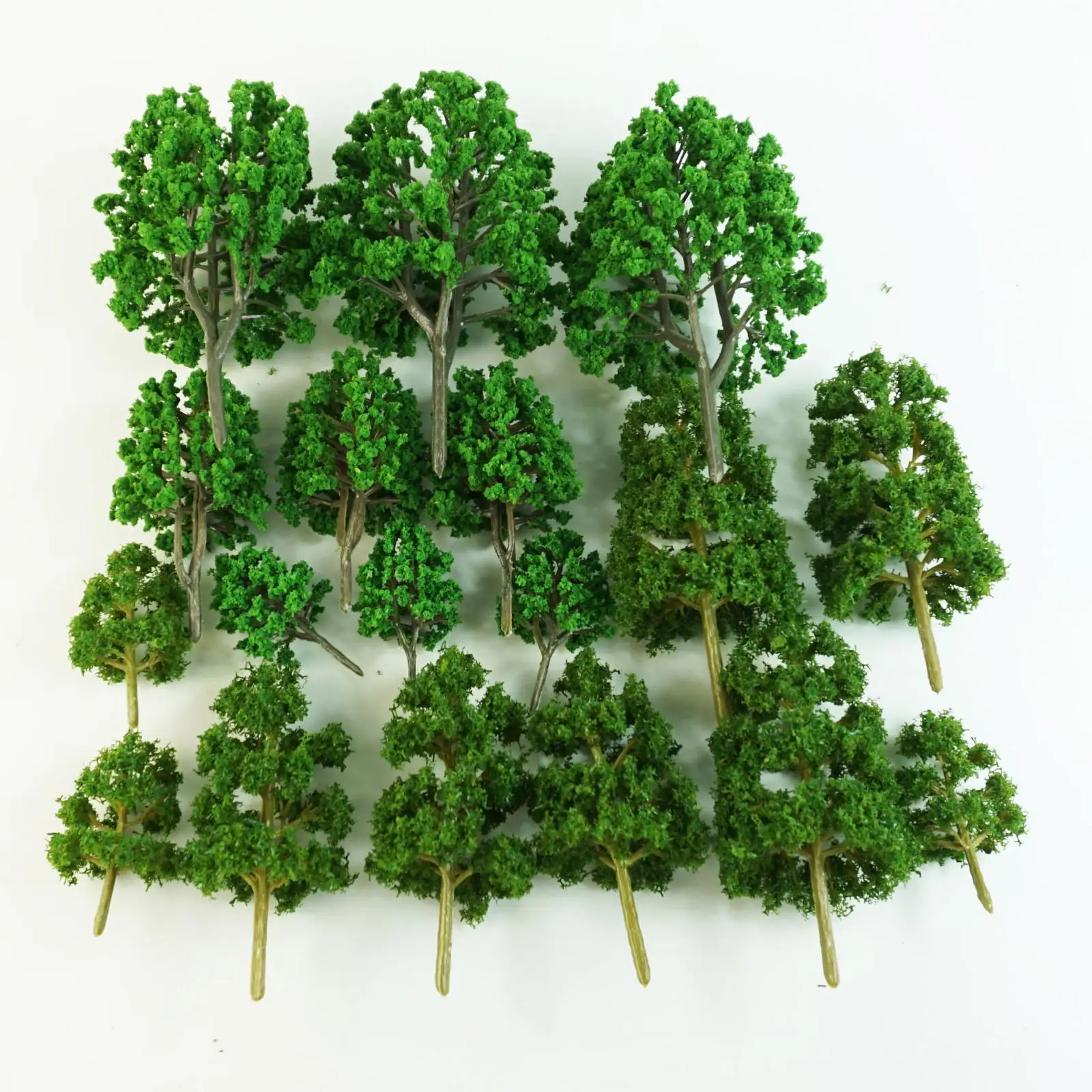 

Pack of 18pcs Model Trees Layout Train for Railway Diorama Landscape Scenery