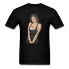Футболка Mia Khalifa для мужчин, черная футболка в стиле ретро, Женская Сексуальная футболка, летняя мужская футболка