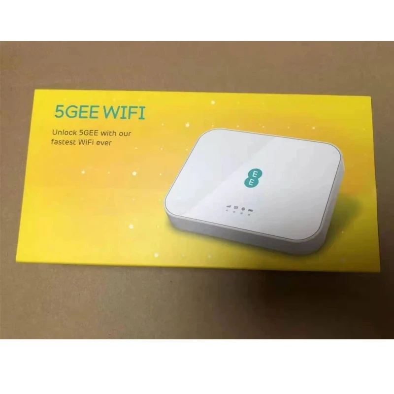 New EE 5G Mobile Router 5g Portable Mifi Hotspot Wireless Access Point Sim 4g Lte Mobile Wifi 6460mAh Battery Support 5G N78