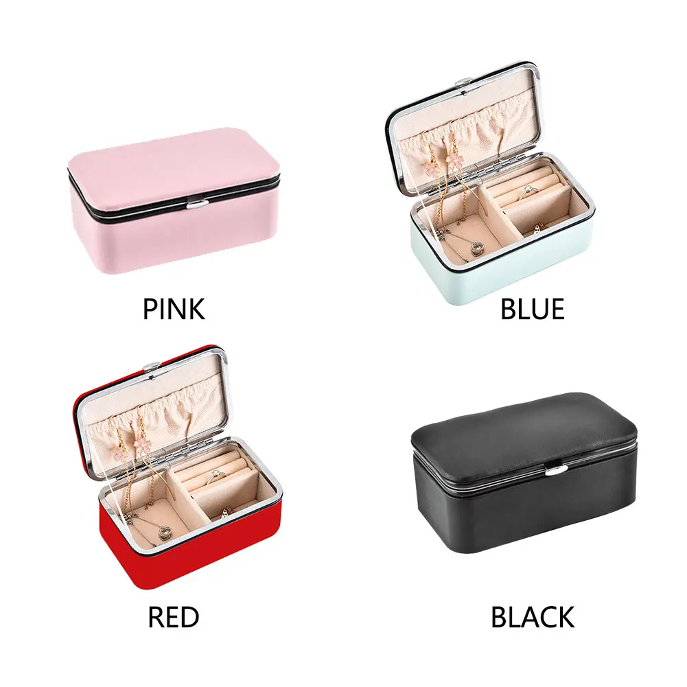 Ювелирные изделия небольшой Органайзер Дисплей Путешествия Чехол Коробка