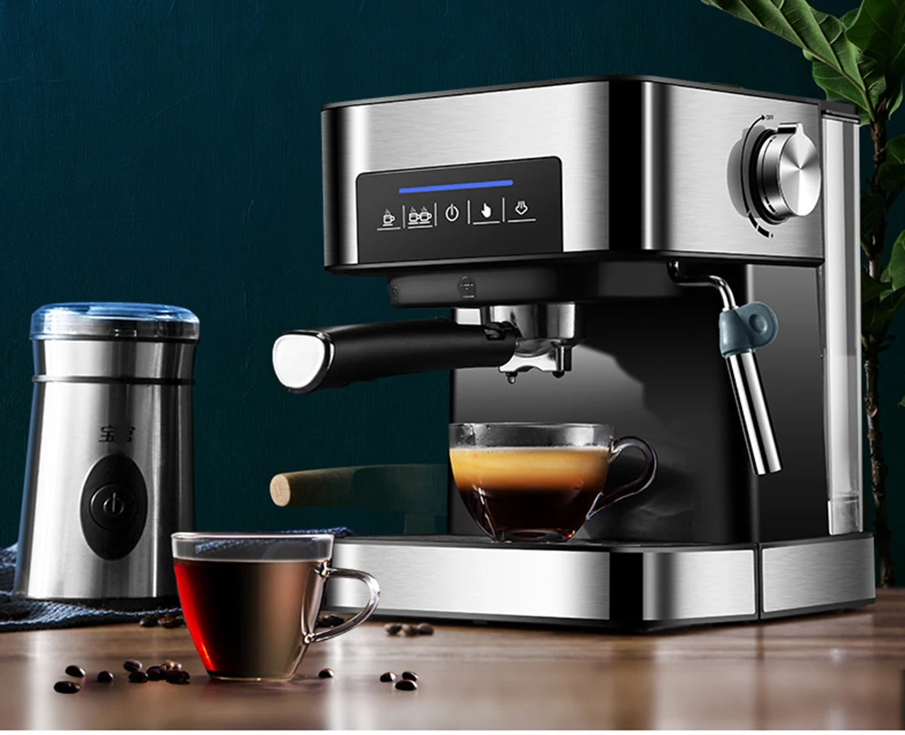 Электрическая кофемашина-эспрессо Капучинатор для кухни бытовая техника |