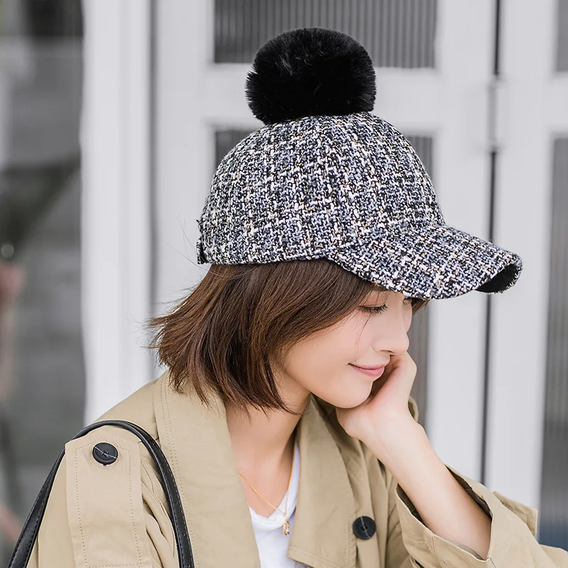 Женская бейсбольная кепка USPOP клетчатая бейсболка с буквенным принтом M новинка