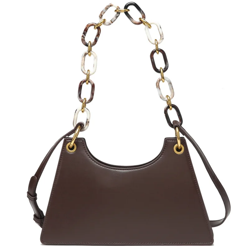 

Woman Bag, armpit bag, baguette bag, 2020, new trend, messenger bag, vintage chain bag
