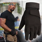 Мужские тактические перчатки военные армейские полицейские митенки для пейнтбола уличные спортивные боевые полные зимние перчатки женские тактические перчатки