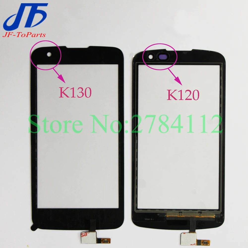 10 шт. сменная сенсорная панель для LG K4 K120 K121 K120E K130 K130E ЖК Сенсорная Датчик