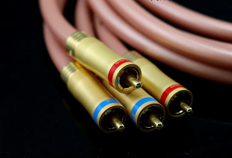 Британская Акула двухъядерная Посеребренная аудиосигнальная линия HiFi hi end hiend dual