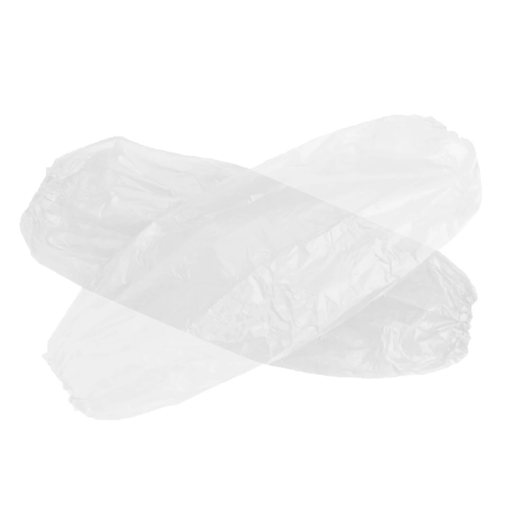 100 шт. одноразовые чехлы рукав пыленепроницаемый Водонепроницаемый защитный