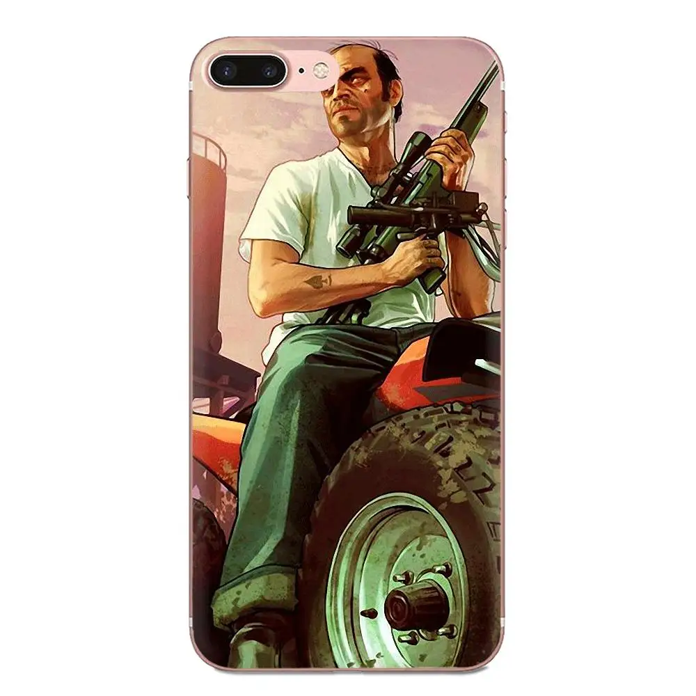 Чехлы для телефонов с рисунком "Grand Theft Auto 5 для Huawei NOVA 2 V20 Y3II Y5 Y5II Y6 Y6II Y7 Y9 G8 G9 GR3 GR5 GX8 Prime - Цвет: as picture