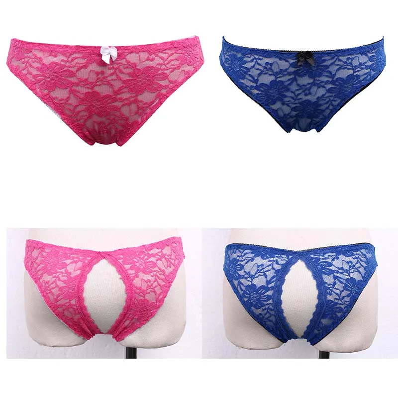 

Fashion Women Lace V-string Briefs Panties Thongs G-string Lingerie Underwear Ladies Exotic Apparel