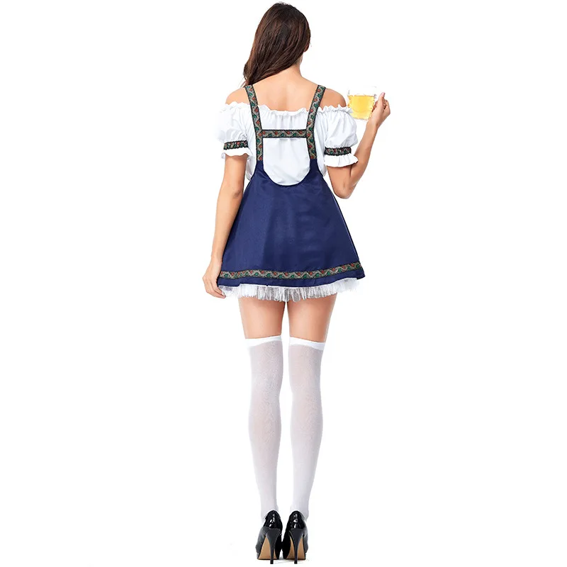 Горячая Распродажа Немецкий Октоберфест девичий костюм дирндль взрослая пивная