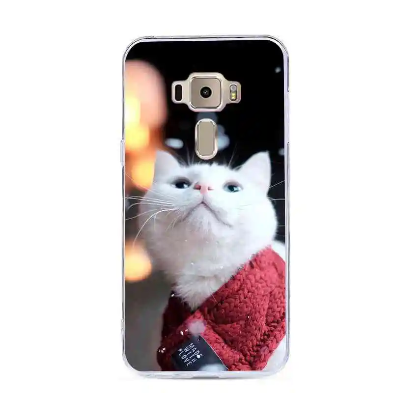 Чехол J&R для Asus ZenFone 3 ZE552KL из мягкого силикона с печатью, защитный чехол Funda.