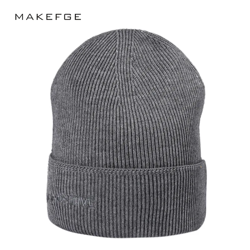 2021 New Winter Hats Pure Color Knitted Hats Women's Hats Warm Soft Hats Men's Hats Simple Casual Hats Beanies Skull Hats Female