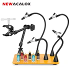 Паяльная станция NEWACALOX, поворот на 360 градусов, магнитная печатная плата