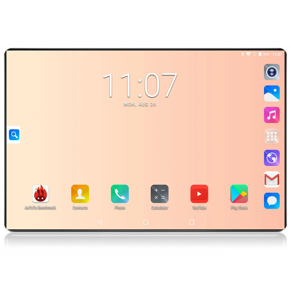 

2021 Google tablet 10 inch tablet 6GB RAM 128GB ROM Octa Core 1280x800 IPS 8.0MP Android 9.0 4G FDD LTE Wifi GPS Tablet 10 10.1