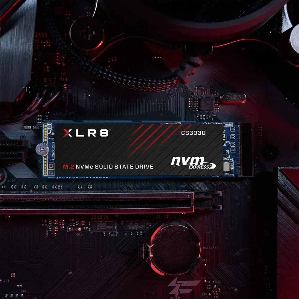 PNY XLR8 CS3030 1 ТБ M.2 PCIe NVMe Gen3 x4 Внутренний твердотельный накопитель (SSD) чтение до 3500 |