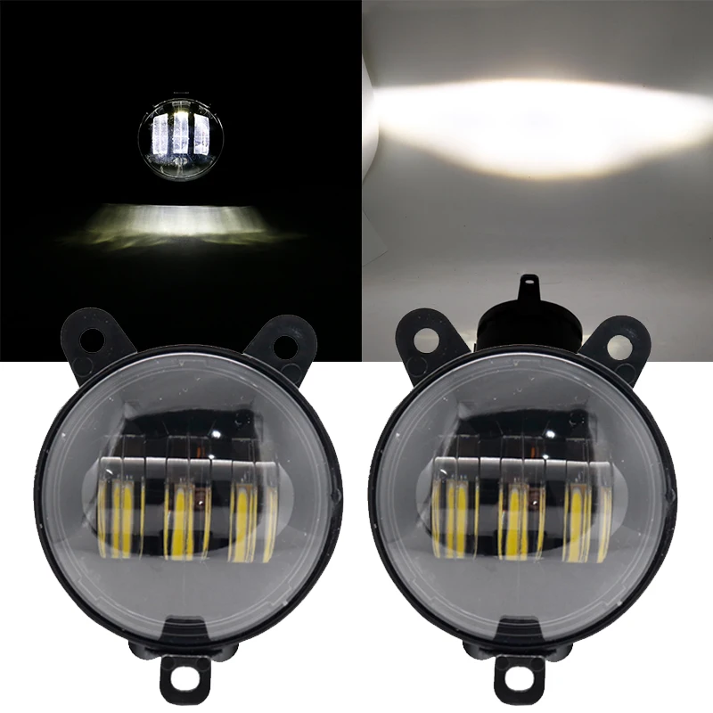 Автомобильные противотуманные фары ангельские глазки 1 комплект 3 5 дюйма