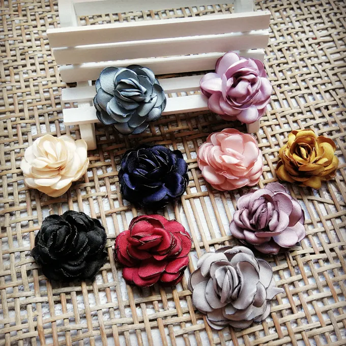 Головной убор ручной работы сделай сам полуготовый искусственный цветок вишня