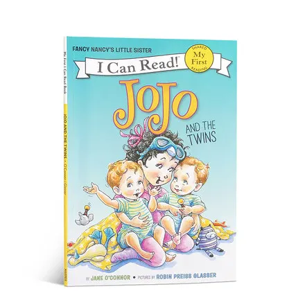 

Children Popular Books I Can Read Fancy Nancy My First ICR JoJo and The Twins Colouring English Activity Story Picture Book