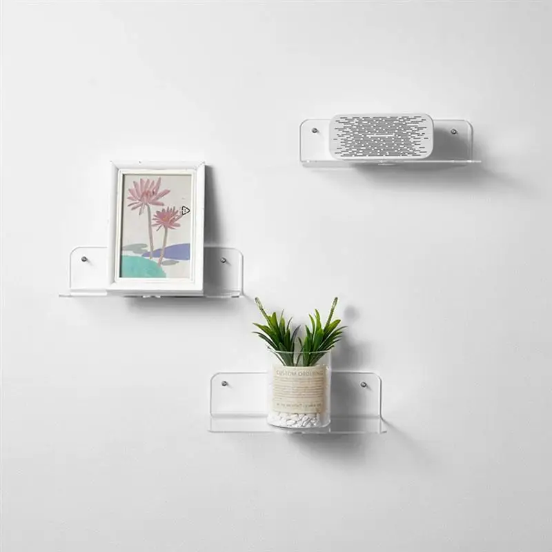 

1 Set of Audio Loudspeaker Bracket Household Monitoring Camera Storage Shelf
