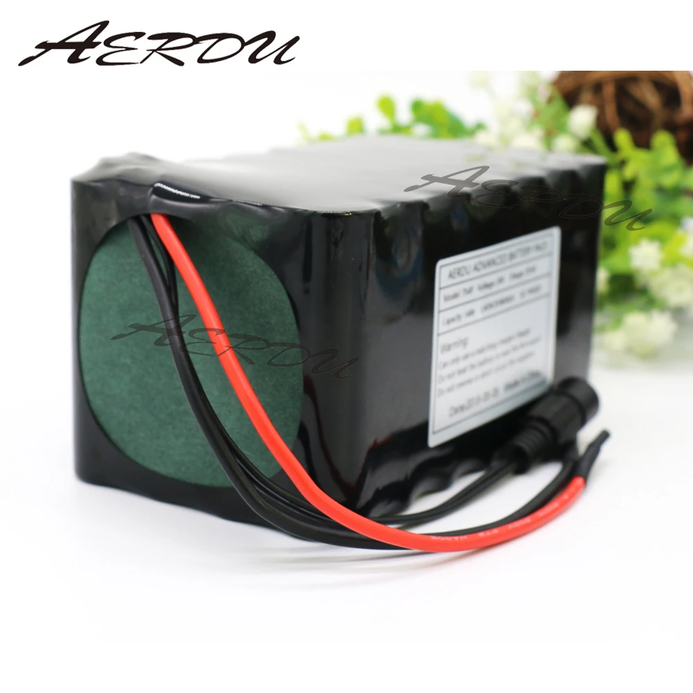 

29.4V14Ah AERDU 7S4P For NCR18650GA 24V lithium battery pack High power and capacity ebike motor scooter motorcycle built-in BMS