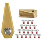 Долговечный резак для косилки Bosch, Сменное лезвие, легкая установка, 18 шт, 49*19*1 мм