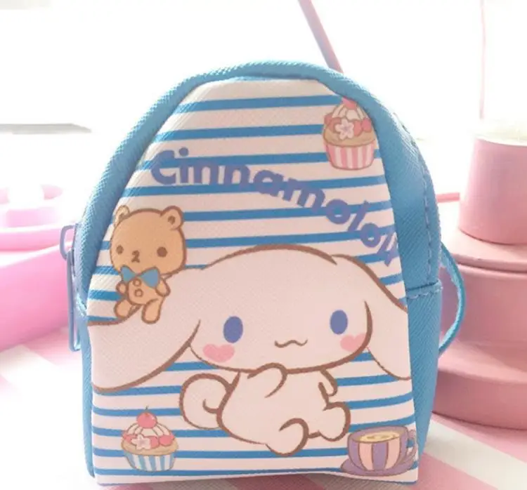 4 1 шт. креативный My Melody Pudding Cinnamoroll Собака маленькие Две звезды маленький ранец стильное портмоне для монет подвеска фигурка игрушки подарок - Цвет: 4