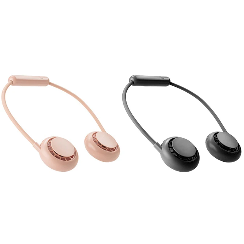 Подвесной шейный вентилятор USB Охлаждающий мини маленький Электрический