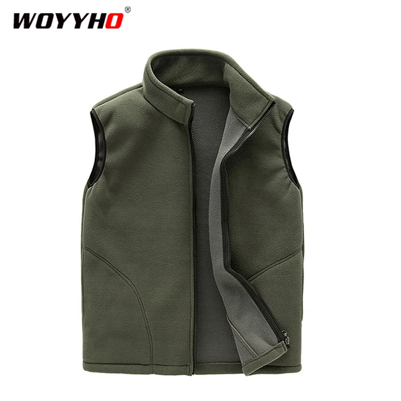 Outdoor Sport Sleeveless Fleece Softshell Vest Hiking Climbing Trekking Fishing For Men S-3XL Size Keeping Warm Jackets | Спорт и