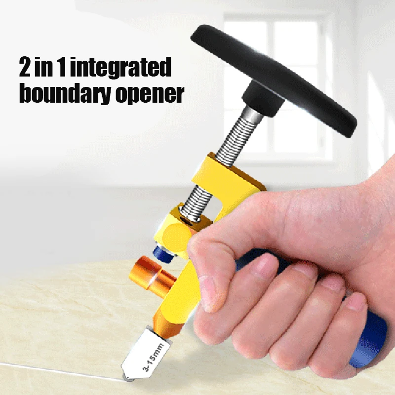 

Manual Tile Cutter for Cutting Ceramic Tile Wheel Straight Accurate Measurement Guide Glass Opener Construction Tool A1