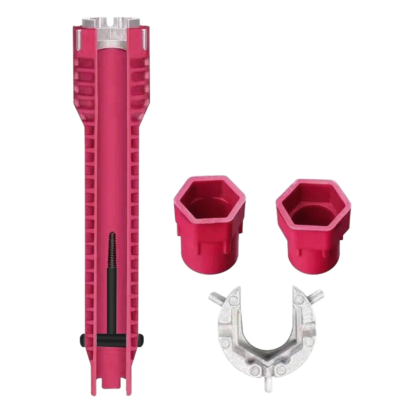 

8 в 1 Сантехнический ручной инструмент для монтажа кухонная домашняя водопроводная труба многофункциональная унитаз ABS смеситель для раков...