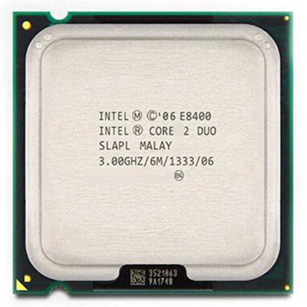 

Процессор Intel Core 2 Duo E8200 E8300 E8400 E8500 2,66 ГГц 2,83 ГГц 3,00 ГГц 3,16 ГГц 6 Мб 1333 МГц для настольных ПК LGA775 Core 2
