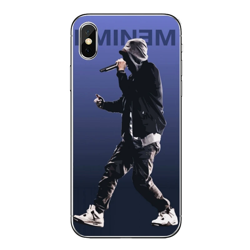 Мягкий чехол Rapper Eminem из ТПУ для телефона Xiaomi Redmi Note 9S 9T 9 8 8T 7 6 5A 9C 9A 7A K20 6A S2 Pro - купить