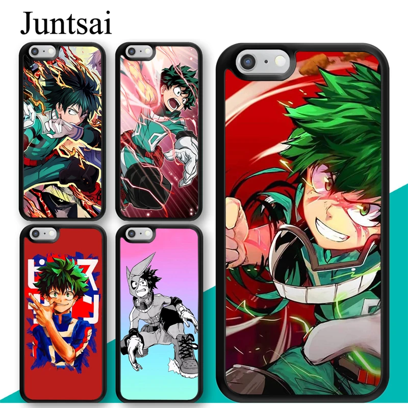 Чехол Boku no Hero academic Midoriya Izuku для iphone 11 12 Pro Max mini XR XS MAX X 5S SE 2020 6S 7 8 Plus чехол|Бамперы| |