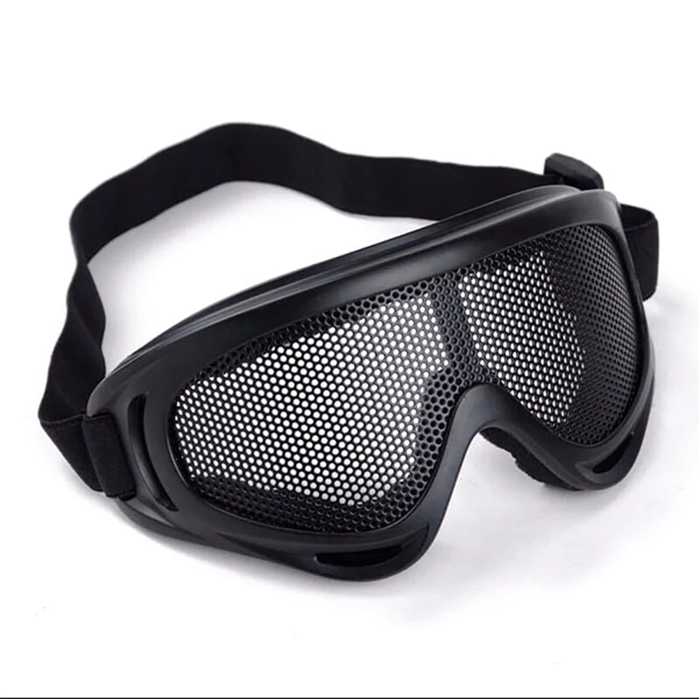 Outdoor Tactical Airsoft Adjustable Goggles Mesh Bulletproof CS Glasses | Спорт и развлечения