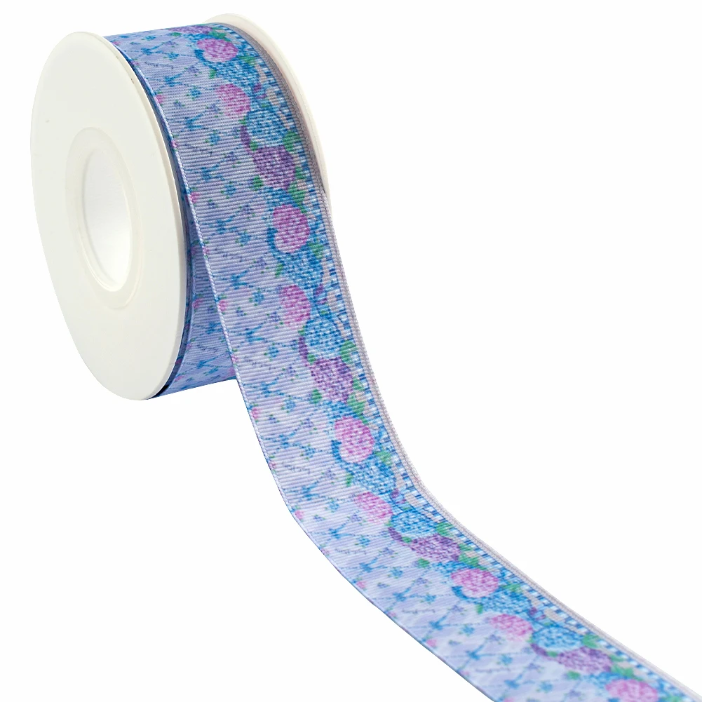 Тесьма с принтом вишни корсажная лента клубничным цветком 5 ярдов для рукоделия