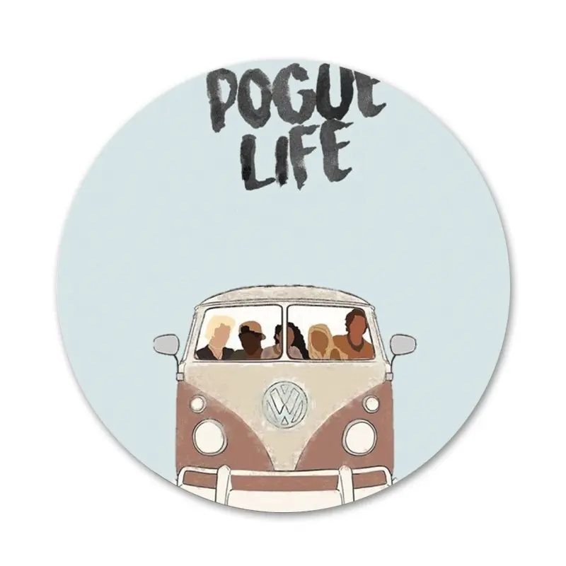 

Outer Banks Living the Pogue Life Badge Brooch Pin Accessories For Clothes Backpack Decoration gift